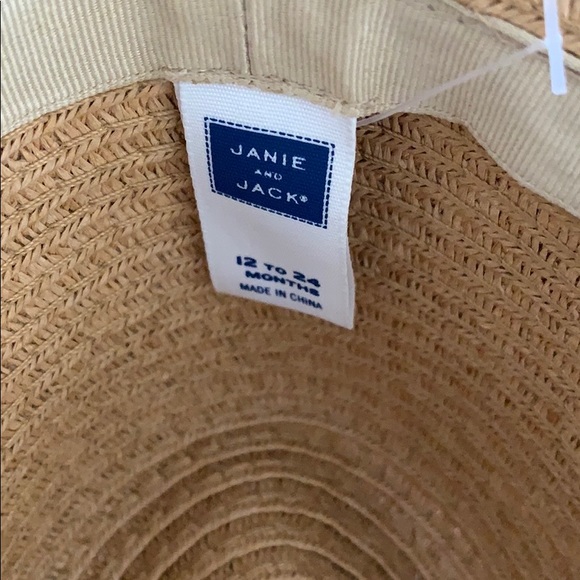 Janie and jack Fedora hat 12-24 brand new - Picture 3 of 4